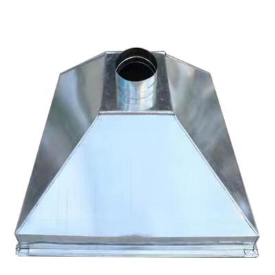 China Contemporary Customized stainless steel commercial smoking cover dust cover exhaust gas collection cover for sale