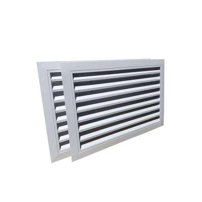 China Contemporary Good Price New Product Industrial Waterproof Louver Aluminum Alloy Air Conditioner Louvers for sale