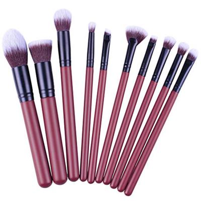 China Angular Blush 2018 Sialia Private Label Makeup Kits For Girls Cosmetic Glitter Make Up Brush Set 10pcs for sale