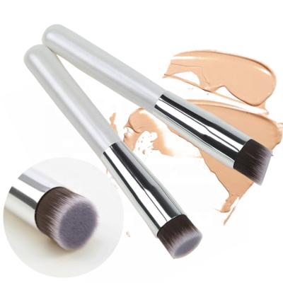 China Sialia Skin-Friendly Wholesale Flat Surface Kabuki Private Label Foundation High Quality Single Liquid Brush for sale