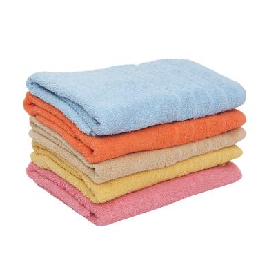 China Wholesale New Cotton Solid Color Bathroom Towel Long-staple Adult Cotton Thick Soft Absorbent Hotel Custom Bath Towels for sale