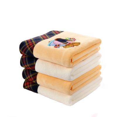 China New Style Child Safe Hot Selling Hotel Spa Beach Sauna Travel Towels Non Woven Bath 100% Cotton for sale