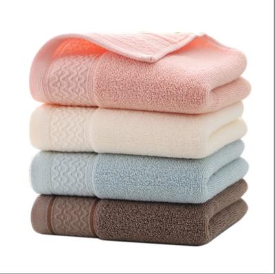 China Sustainable Wholesale High Quality Custom Hotel Towels Bath Set 100% Cotton Hotel Towel Set for sale