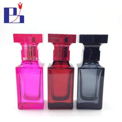 China Personal Care Junfeng 30ml New Product Luxury Glass Spray Designer Fancy Perfume Bottle for sale