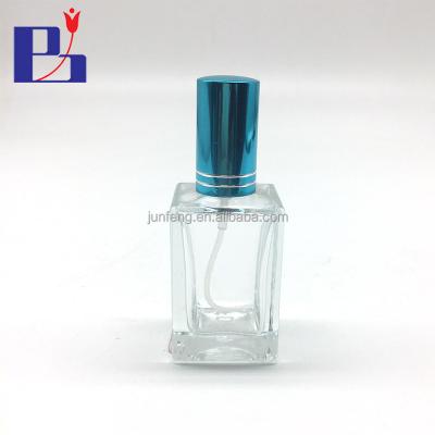 China Wholesale Junfeng 20ml Square Glass Bottle Perfume Cologne Personal Care Fragrance for sale