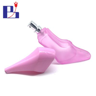 China Personal Care Empty Perfume Bottles Junfeng 50ml High Heel Shoes Types for sale