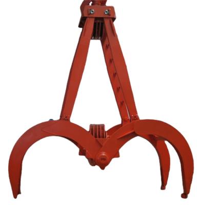 China energy & Good quality good quality double rope grabbing mining mech sale four wood grapple for boat cranes for sale