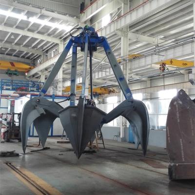 Китай Biomass Hydraulic Electric Waste Straw Orange Peel Grapple Lotus Grab продается