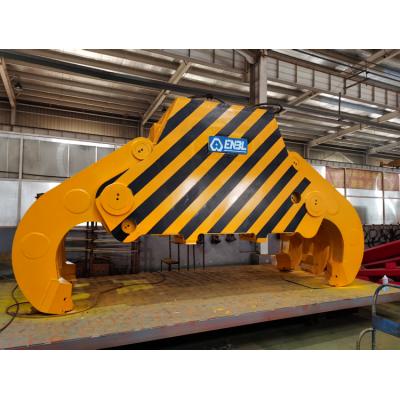 Китай Special requirement of garbage and bio energy as factory need custom electro-hydraulic gripper steel slag grapples продается