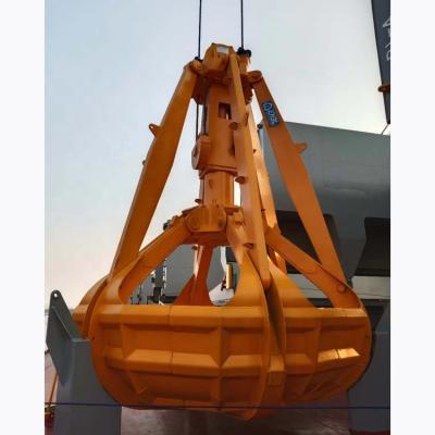 中国 Building Material Shops MHPG Electro Hydraulic Used For Sawdust Bits Of Wood Orange Peel Grab Bucket 販売のため