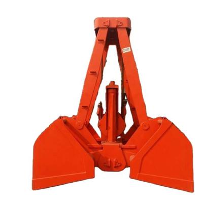 China Marine and Boat Crane Transferring Industrial Multi Use Remote Control Grab Bucket for Boat Lifting Te koop