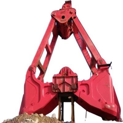 中国 Dual Clamshell FSWG Mechanical Loading Stone Cleaning Underwater Mech 4-String Dredging Grab Bucket 販売のため