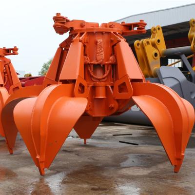 中国 energy & Multi Functional Electric Hoist Mining High Quality Hydraulic Scrap Metal Grapple 販売のため