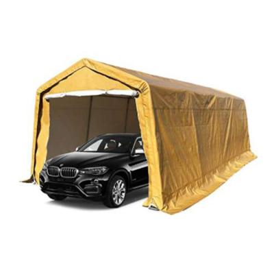 China 3x6M High Quality Heavy Duty Metal Carport Home Garage With Waterproof And UV Resistant PE Cover for sale