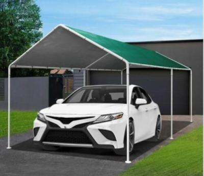 China Hot Sale Cheap Metal 3x6M Car Shelter Parking Lot With Waterproof And UV Resistant PE Cover for sale