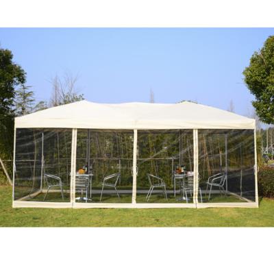 China Modern Outdoor Portable Folding Canvas Gazebo 3x6M With Waterproof And UV Resistant Cover And Mesh Sidewalls for sale