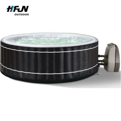 China Modern cheap portable inflatable hot tub spa pool with top 3 person for sale for sale