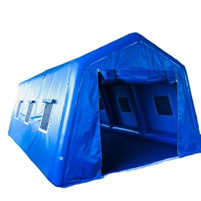 China Outdoor Outdoor PVC Tarpaulin Army Medical Inflatable Rescue Tent Shelter for sale