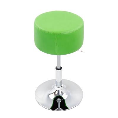 China Eco-Friendly 360 Degree Small Swivel Leather Round Stool for sale