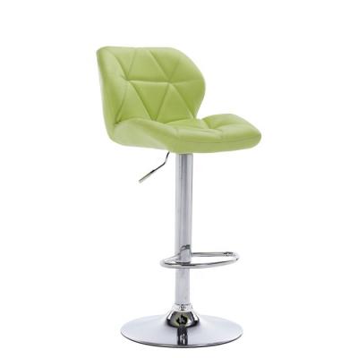 China Modern Bar Stool China Supplier PU Leather Cushioned Back High Chair for sale