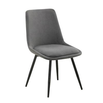 China Convertible Cheap Home Furniture Modern Style PU Leather Material Dining Chairs for sale