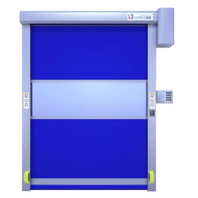 China Industrial High Speed ​​Automatic Rapid Door PVC Shutter Door Fast Rolling Door for sale