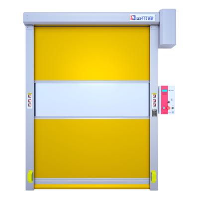 China Industrial Automatic High Speed ​​Shutter Door PVC High Speed ​​Rolling Door Fast Door for sale