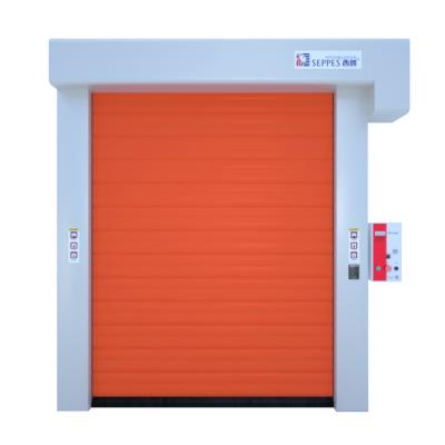 China Modern cool solution door high speed storage shutter door for cold room/fast doors for cold room for sale