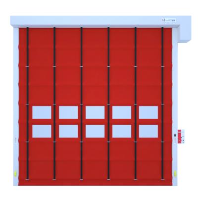 China Modern Internal Doors PVC Stacking Garage Doors Fast Stacking Door for sale