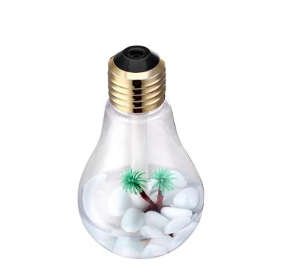 China Modern Creative Desktop Humidifier USB Light Bulb Portable Air Mini Car Atomizer for sale