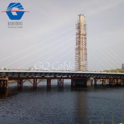 China Whole package hot sale of swaged bridge stayed cable GQ.GJ15 for cable-stayed bridge for sale