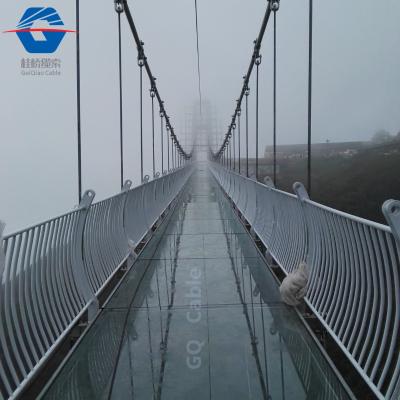 China Reliable Bridge Factory Pinned Suspension Cable Large Bridge GQ Cable For Suspension Bridge for sale