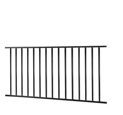 China Popular Easily Assembled 6 Feet Decorative Fence Panel Aluminum Fence Railing Deck Aluminum Fence for sale