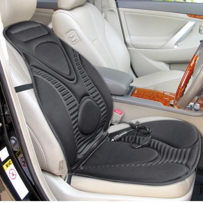 China Popular Sports Heated Massage Cushion Back Car Seat Chair for sale