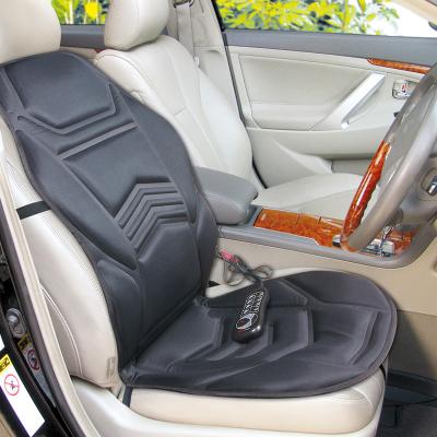 China Sports 5 Motor Massage Heated Cushion 12V Comfortable 35W Heated Cushion Vest Car Seat Cover for sale