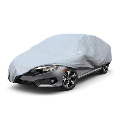 China Outdoor Cheap Universal Waterproof Sports Car Covers 6 Layers Custom Car Cover for sale