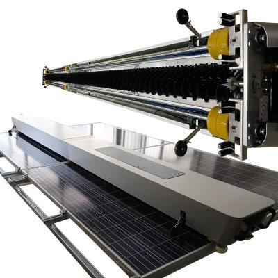 China Multifit automatic dry solar panel cleaning equipment/water cleaning robot for washing solar panel MULR2176-2 for sale