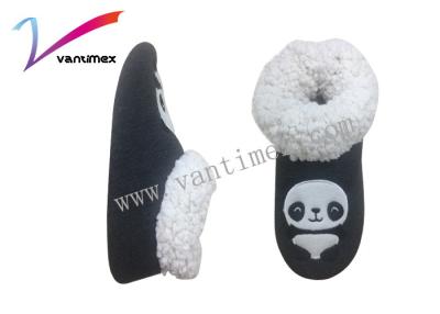 Cina La pantofola del panda della casa delle donne adorabili del cotone calza il tocco morbido facile ottiene inserita/disinserita in vendita