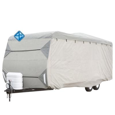 China Single color without model 18' deluxe - 20' travel trailer cover for sale