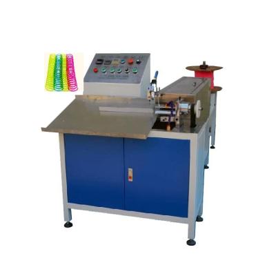 China Hotels PVC Plastic Spiral Coil Forming Machine Wire Making Machinery For Notebooks for sale