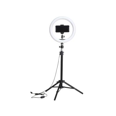 China PORTABLE 10 inch ring light with tripod stand for sale