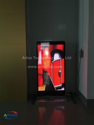 China P2.5mm Indoor LED Advertising Display,P2.5 Multi Color Led Advertising Player Poster Stand for sale