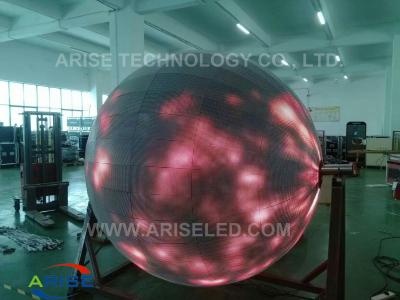 China ARISELED P8 Led Screen Ball For Stage 1400 nits LED spher LED ball Led Screen Ball P4 P5 P for sale