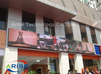 China LED banner outdoor Full Color/LED Banner Displays P10/P13.33/P16/P20 for sale