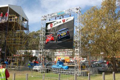 China P6.25 Outdoor HD Advertising LED Display For Culture Festival , Fast Connection Design Cab for sale