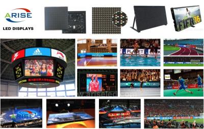 China P6mm P8mm P10mm P12mm P16mm P18.75mm P20mm.Perimeter LED Display,Video Stadium Perimeter for sale