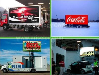 China Outdoor mobile led display signs billboard advertising HD image 5 mm Pixel pitch ariseled for sale