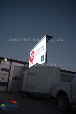 China Truck Mobile Advertising Led Display Mobile Led Video Advertising Trailer,ariseled.com. for sale