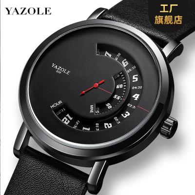 China Water Resistant Drop Shipping New Men's Watch Fashion Turntable Student Watch Couple Gift Waterproof Watch for sale