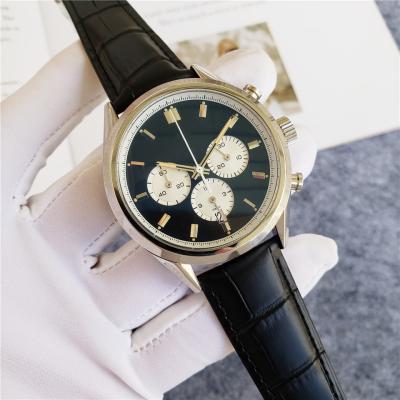 China European and American women's automatic date fashion quartz watch calendar waterproof men's sports watch for sale